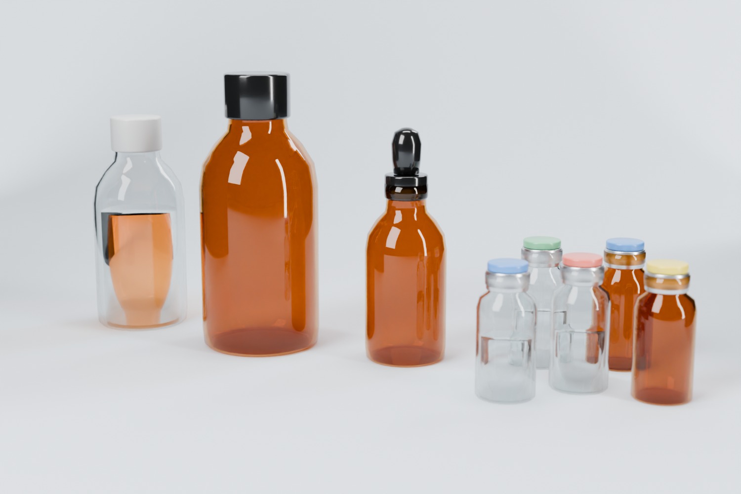 Pharmaceutical glass packaging